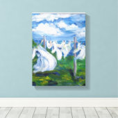 Toile Peinture en ligne (Insitu (Plancher de Bois))