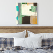 Toile Peinture expressionniste avec pointes de brosse lo (Insitu(Chambre))