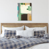 Toile Peinture expressionniste avec pointes de brosse lo (Insitu(Chambre))
