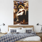 Toile Peinture française classique de Bouguereau : Pieta (Insitu(Chambre))