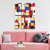 Toile Peinture géométrique Abstraite (Insitu(Salon))