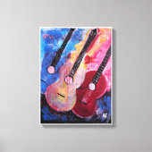 Toile Peinture Jamming be Goode par Alfred Fox (Recto)