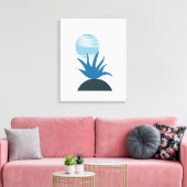 Toile Peinture minimaliste Monochromatique (Insitu(Salon))