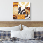 Toile Peinture moderne avec Motifs circulaires (Insitu(Chambre))