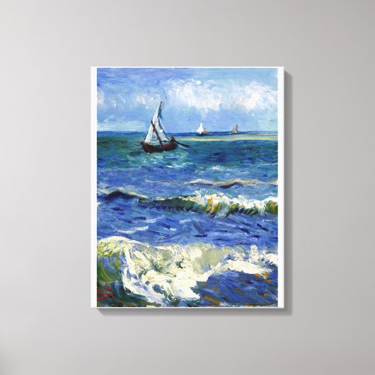 Toile Peinture murale acrylique océanique (Recto)