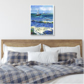 Toile Peinture murale acrylique océanique (Insitu(Chambre))