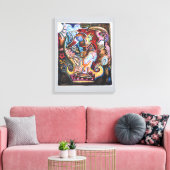 Toile Peinture murale Alchimique (Insitu(Salon))