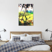 Toile Peinture murale de Bali - terrasses de riz balinai (Insitu(Chambre))