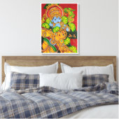 Toile Peinture murale de Krishna radha (Insitu(Chambre))