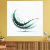 Toile Peinture murale minimaliste (Insitu(Salon))