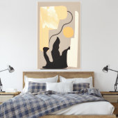 Toile Peinture murale minimaliste (Insitu(Chambre))