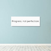Toile Peinture murale minimaliste - Progrès par rapport  (Insitu (Plancher de Bois))