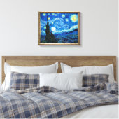 Toile Peinture Nocturne Starry Par Le Peintre Vincent Va (Insitu(Chambre))