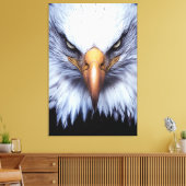 Toile Peinture numérique d'aigle à queue blanche (Insitu(Salon))