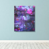 Toile Peinture Pastel Flower #4 (Insitu (Plancher de Bois))