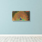 Toile Peinture Peacock vintage (Insitu (Plancher de Bois))