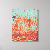 Toile Peinture Peeling et rouille Abstrait (Recto)