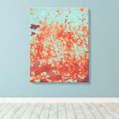 Toile Peinture Peeling et rouille Abstrait (Insitu (Plancher de Bois))