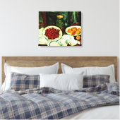 Toile Peinture populaire de Paul Cezanne, Cerises (Insitu(Chambre))
