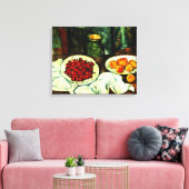 Toile Peinture populaire de Paul Cezanne, Cerises (Insitu(Salon))