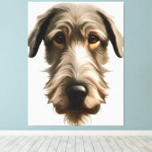 Toile Peinture pour animaux domestiques irlandais isolée (Insitu (Plancher de Bois))