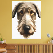 Toile Peinture pour animaux domestiques irlandais isolée (Insitu(Salon))