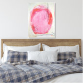 Toile Peinture rose Abstraite (Insitu(Chambre))