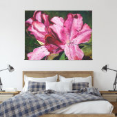 Toile Peinture rose Azalea (Insitu(Chambre))