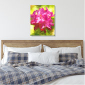 Toile Peinture rose Rhododendron (Insitu(Chambre))