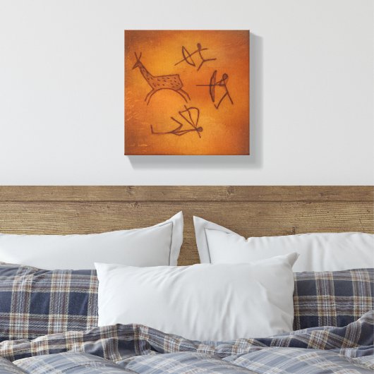 Toile peinture rupestre (Insitu(Chambre))
