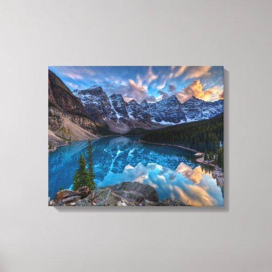Toile Peinture sur la Moraine (Recto)