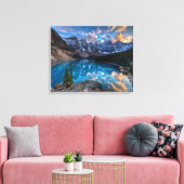 Toile Peinture sur la Moraine (Insitu(Salon))