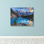 Toile Peinture sur la Moraine (Insitu (Plancher de Bois))