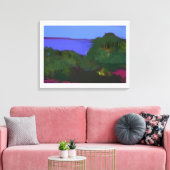 Toile Peinture sur le littoral (Insitu(Salon))