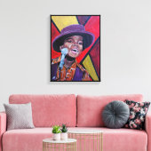 Toile Peinture sur prodigy infantile par Alfred Fox (Insitu(Salon))