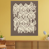 Toile Peinture suspendue boho macramé (Insitu(Salon))
