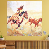 Toile Peinture Vaquero par Eward Borein (Insitu(Salon))