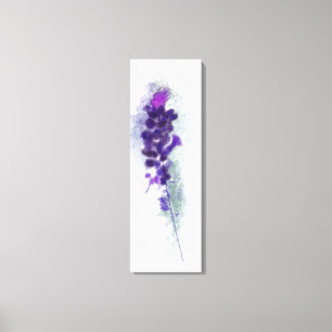 Toile Peinture violette Violet Lavander