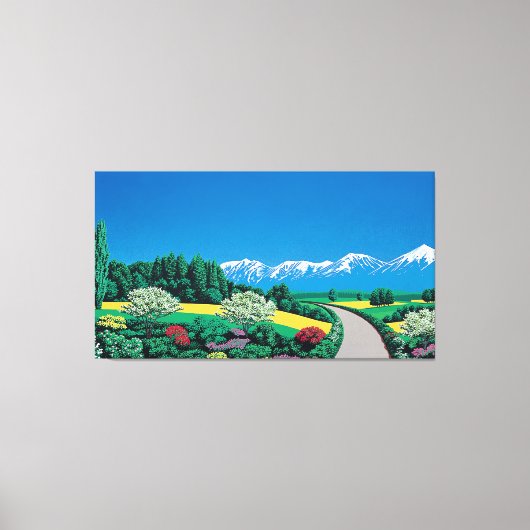 Toile peintures d'art hiroshi nagai (Recto)