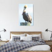 Toile Pélican perché sur pylône (Insitu(Chambre))