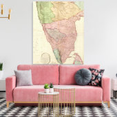 Toile Péninsule de l'Inde composite (Insitu(Salon))