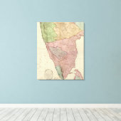 Toile Péninsule de l'Inde composite (Insitu (Plancher de Bois))