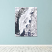 Toile Péninsule du Kamchatka, Russie orientale 2 (Insitu (Plancher de Bois))