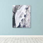 Toile Péninsule du Kamchatka, Russie orientale 2 (Insitu (Plancher de Bois))