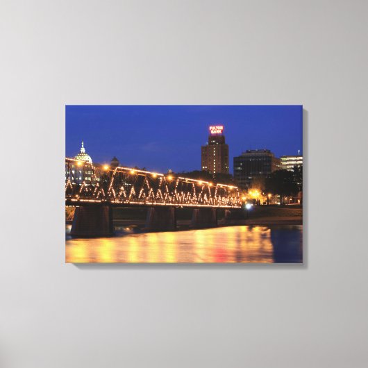 Toile Pennsylvania State Walnut Street Bridge (Recto)