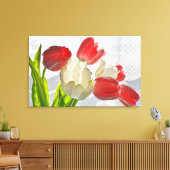 TOILE PENSÉE À VOUS TULIPES (Insitu(Salon))