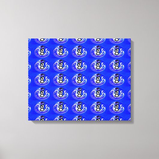 Toile Pensées art (Recto)