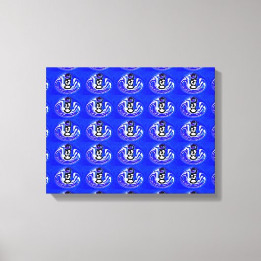 Toile Pensées d'art (Recto)