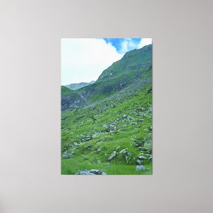 Toile Pente Alpine Transfagarasan – Photographie de Roum