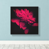 Toile Peony Abstrait Floral Art (Insitu (Plancher de Bois))